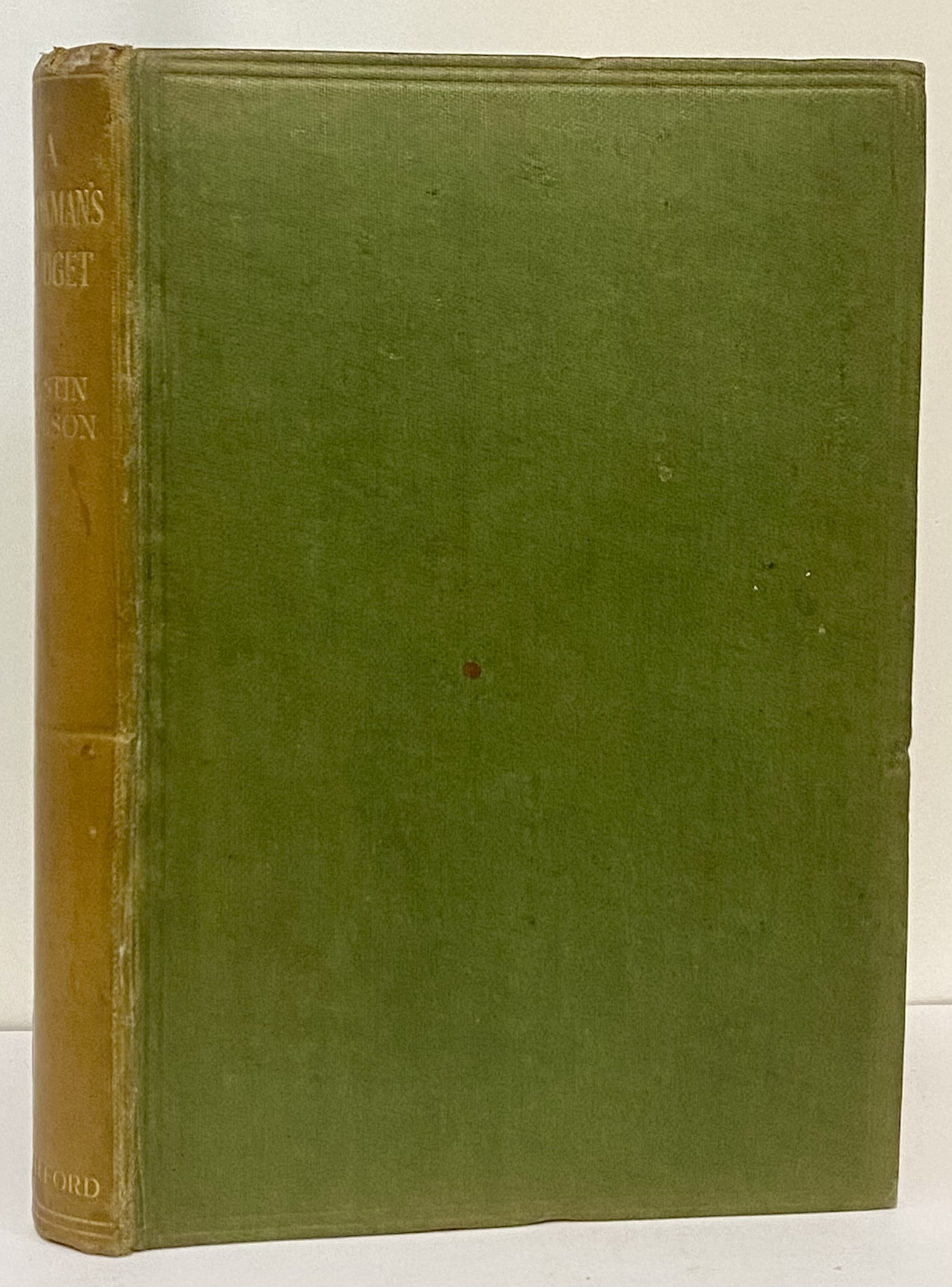 A Bookman's Budget