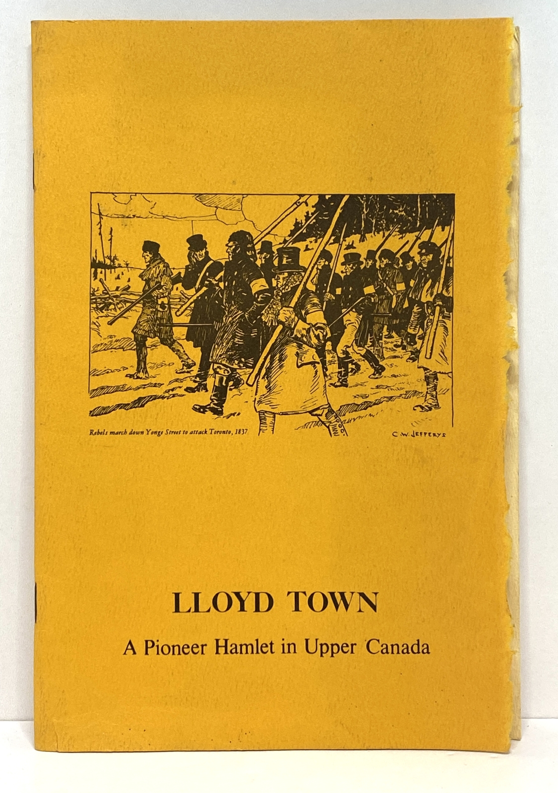 A History of Lloyd Town (Lloydtown) A Pioneer Hamlet In Upper Canada