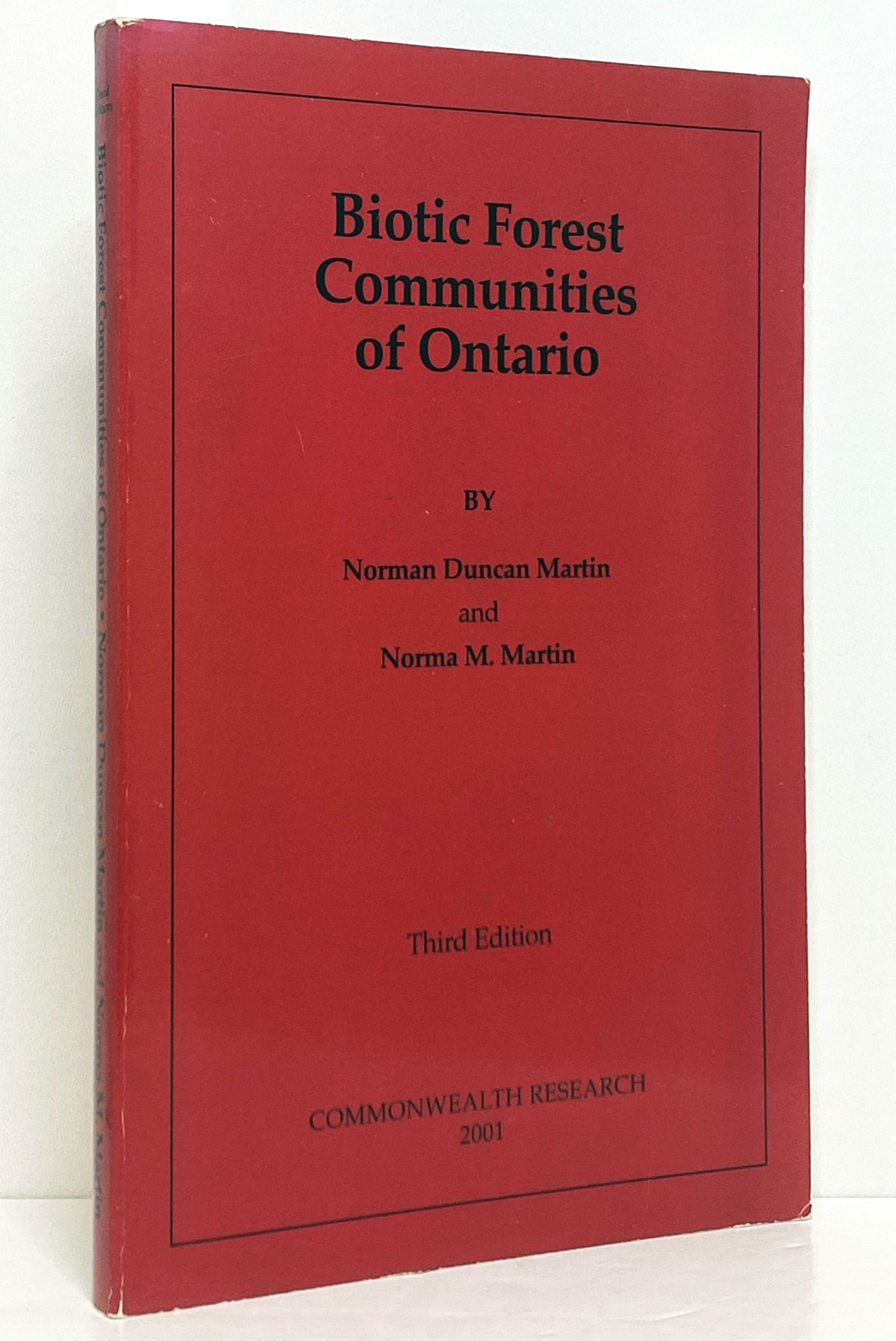 Biotic Forest Communities of Ontario